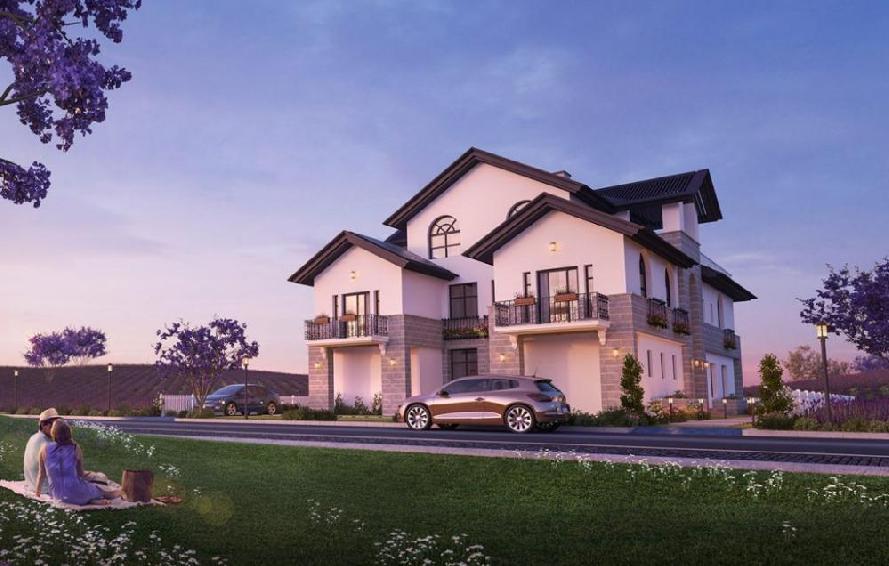 Villa 345m for sale in Lavand October compound